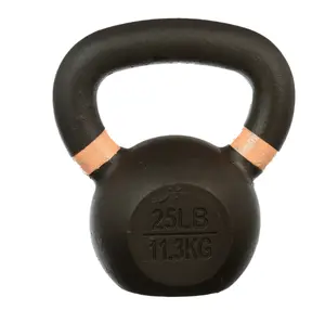 25 lbs Cast Iron Kettlebell - Single Piece