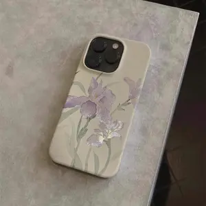 for use with iphone 16 pro max purple Iris cases for use with iphone 15 plus New style phone case for use with iphone 14 pro  for use with iphone  13/12/11 cases for women for use with iphone X/XS XSMAX 7/8 PLUS Creative Mobile Accessories Protection case