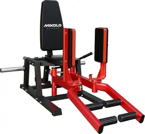 Mikolo Hip Abductor Machine Plate-Loaded Inner & Outer Thigh Trainer with 6 Gear Levels for Glute & Thigh Muscle Strengthening Home Gym Equipment SpringStatements