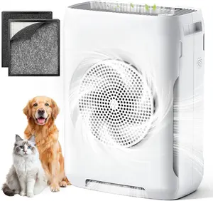 Air Purifiers for Home Large Room Up to 3000 Ft²,H13 HEPA Air Cleaner with Dual Washable Pre-Filter&Air Intake,PM2.5 Air Quality Monitor,Fragrance,Auto/Pet/Sleep Modes for Dust Pollen Smoke Odor outdoorfun