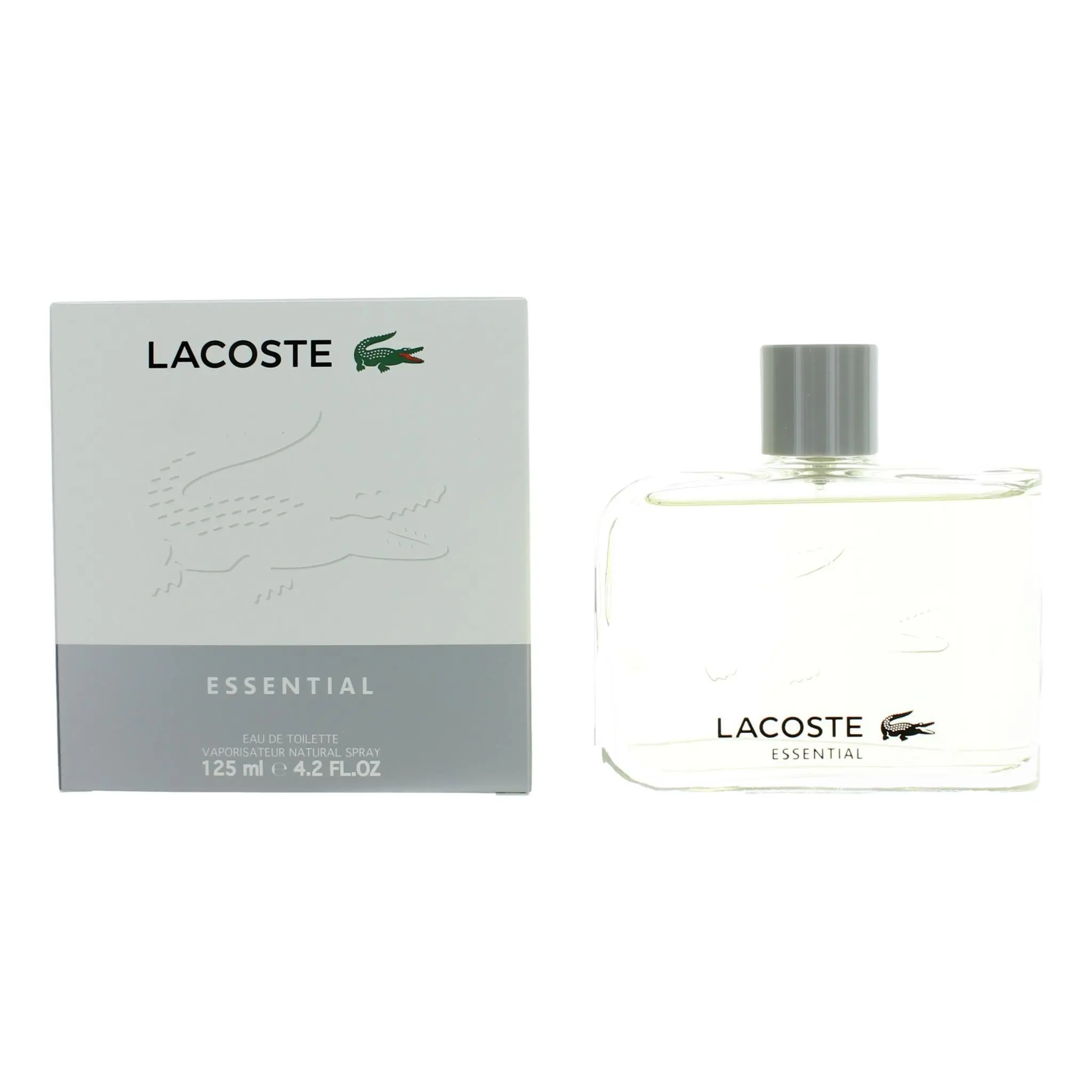 Women's Authentic Lacoste Essential 4.2oz EDT - Crisp, Fresh Scent for Confident Daily Wear