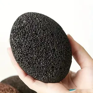 2 natural volcanic pumice stones - exfoliating and exfoliating, hand and foot care tools, no electricity required, portable scrub, durable beauty tools, easy removal of thick cocoons, essential for pedicure and manicure