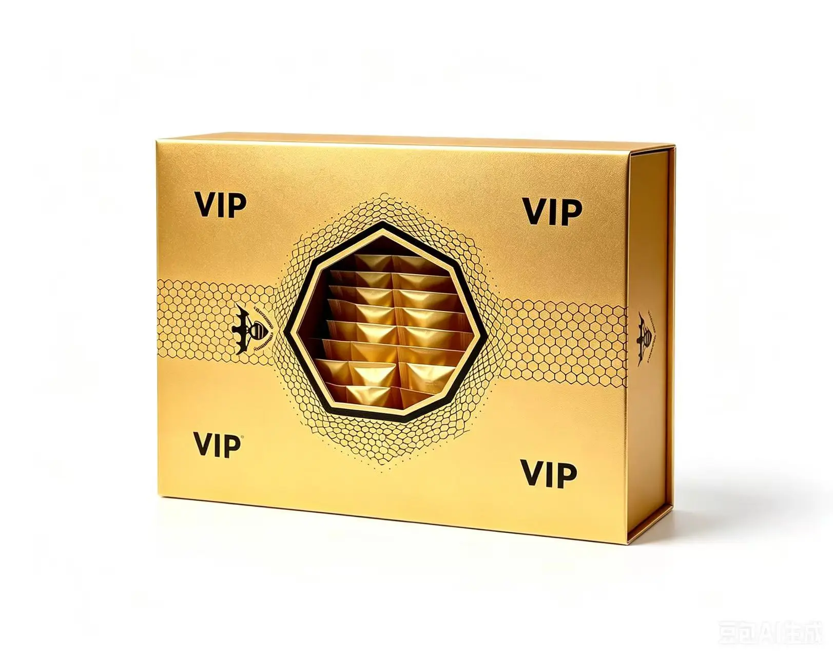 Organic Honey Infused with Bee Pollen & Royal Jelly -12 Single 20g Sachets, Sweet & Pure