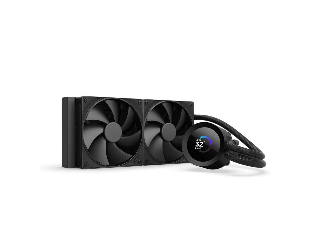 NZXT KRAKEN PLUS 240 MM AIO LIQUID COOLER WITH 1.54" LCD & STATIC PRESSURE FANS NZXT KRAKEN PLUS 240 MM AIO LIQUID COOLER WITH 1.54" LCD & STATIC PRESSURE FANS