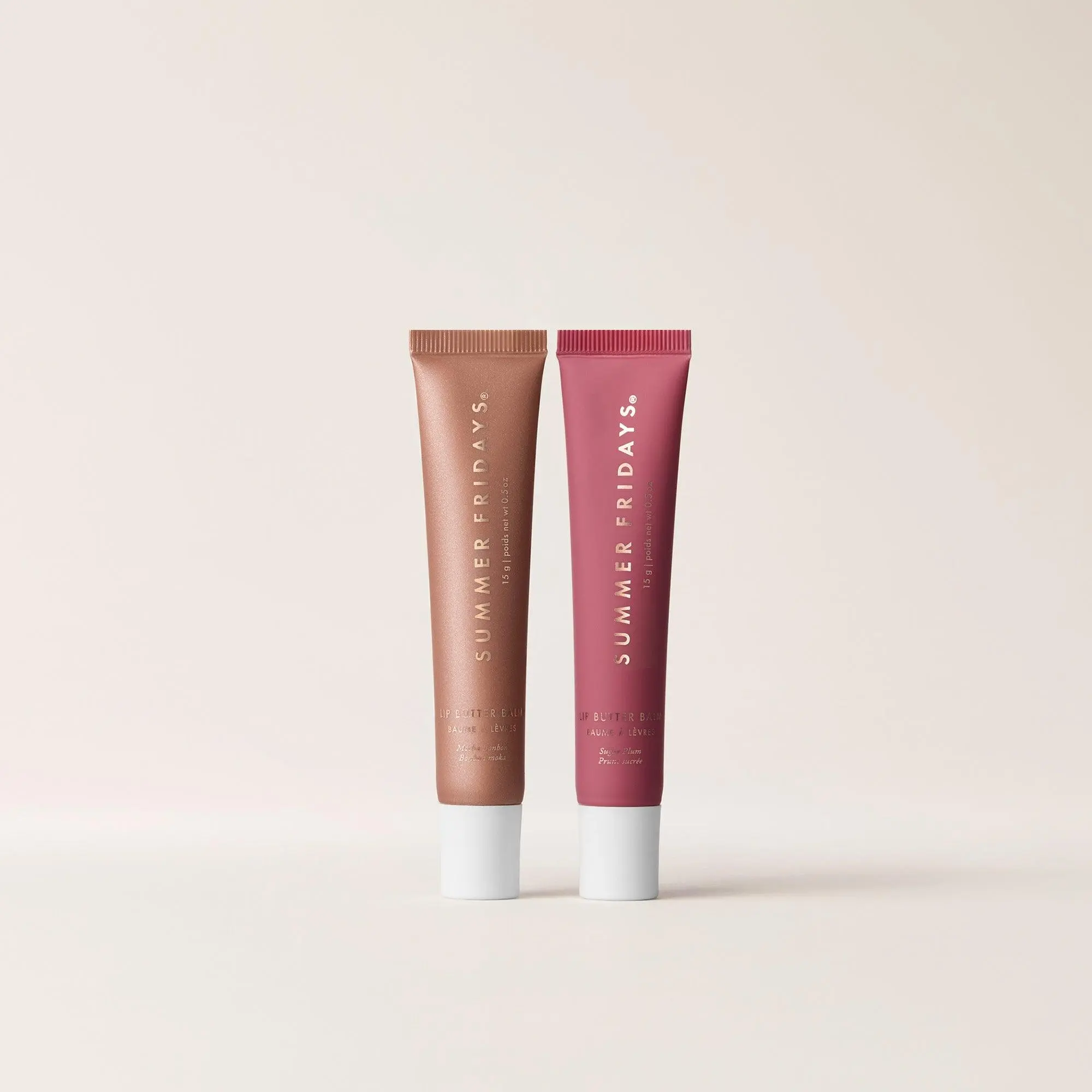 Holiday Treat Duo | Lip Butter Balm Mocha Bonbon + Sugar Plum