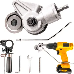 Metal Sheet Cutter Drill Attachment – Electric Nibbler Tool for Steel, Aluminum & Tin Cutting
