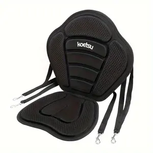 KOETSU Monochrome Deluxe Paddle Board Seats - Oxford Cloth Backrest for SUP, Kayaks, Canoes & More