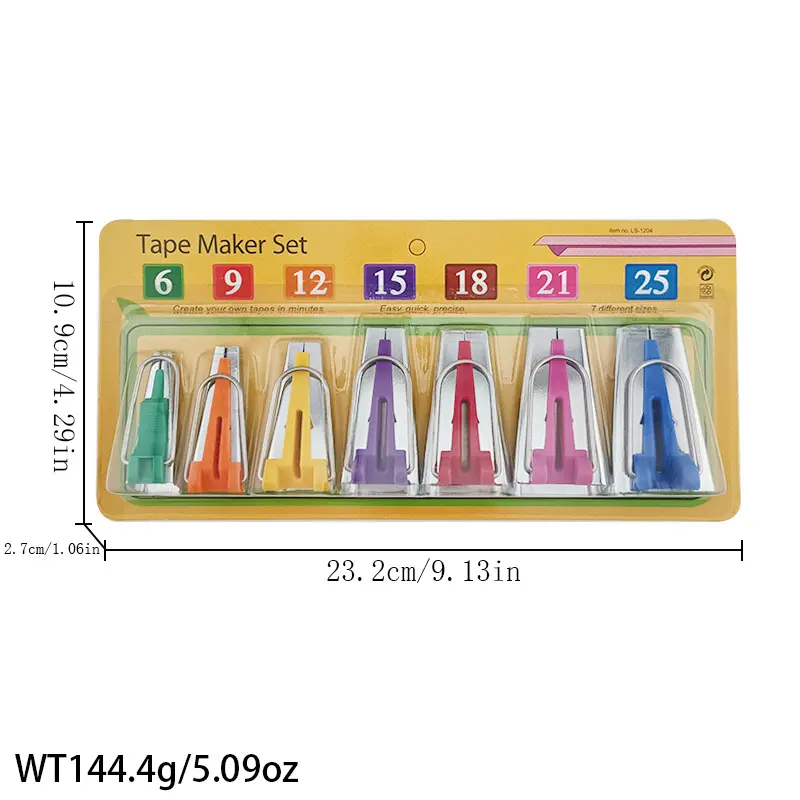 Card suction set with seven pieces per s