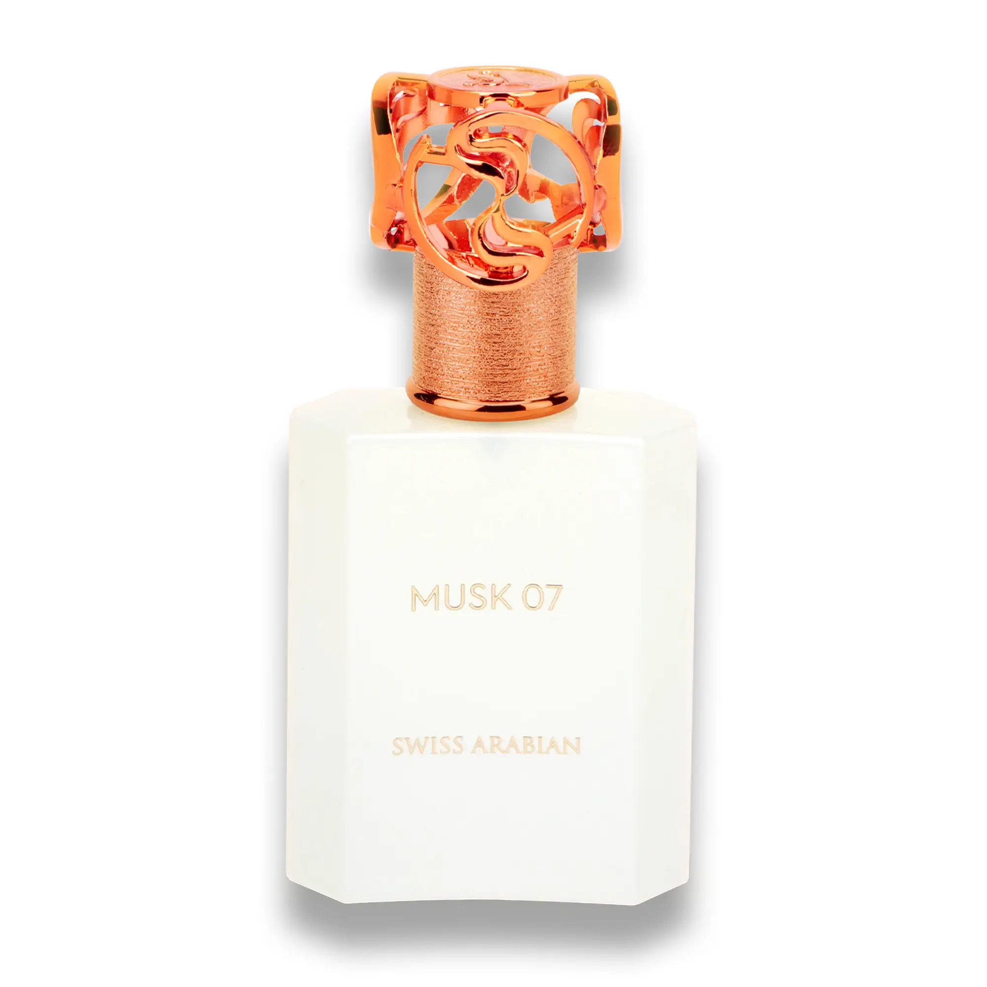 Swiss Arabian Musk 07 Extrait de Parfum - Luxury Dubai Fragrance - Long Lasting, Addictive Signature Unisex Scent - Gourmand & Musk Fragrance Family - 1.7 Oz (50ML)