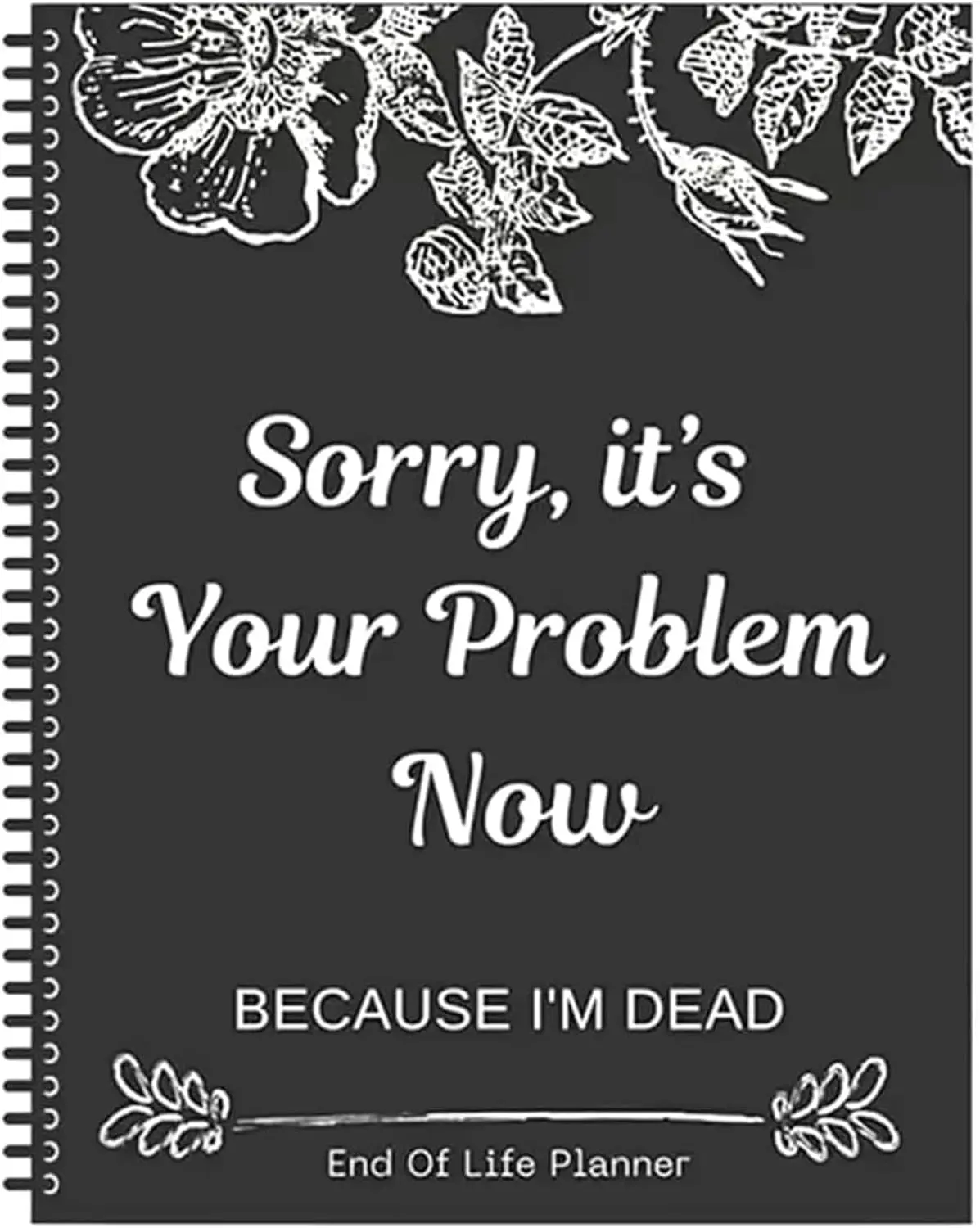 End of Life Planner Organizer Notebook - Death Binder Kit, Document & Affairs Management Workbook, Paperback for Possessions Planning (Party Gift for Home Supplies)