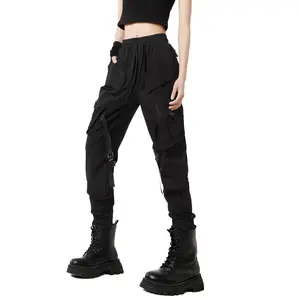 Women'S Cargo Pants Tapered Hiking Sweatpants Clothes Joggers with Pockets Techwear Y2k Pants Streetwear