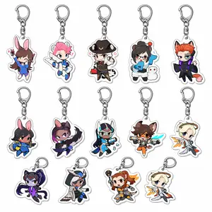 Overwatch Chibi Keychain, Overwatch characters Keychain