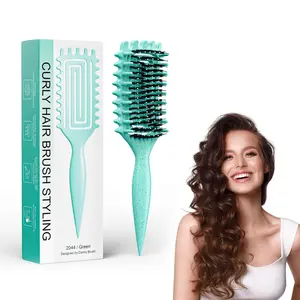 2026 Curly Hair Brush, Curl Defining Brush for Detangling & Shaping, Gentle on Hair, Helps With Frizz Control, Suitable for Curls, Waves & Coils, For Men & Women, Wet & Dry Use Hair Styling Combs,Gift ideas for mom,Mother's Day gift