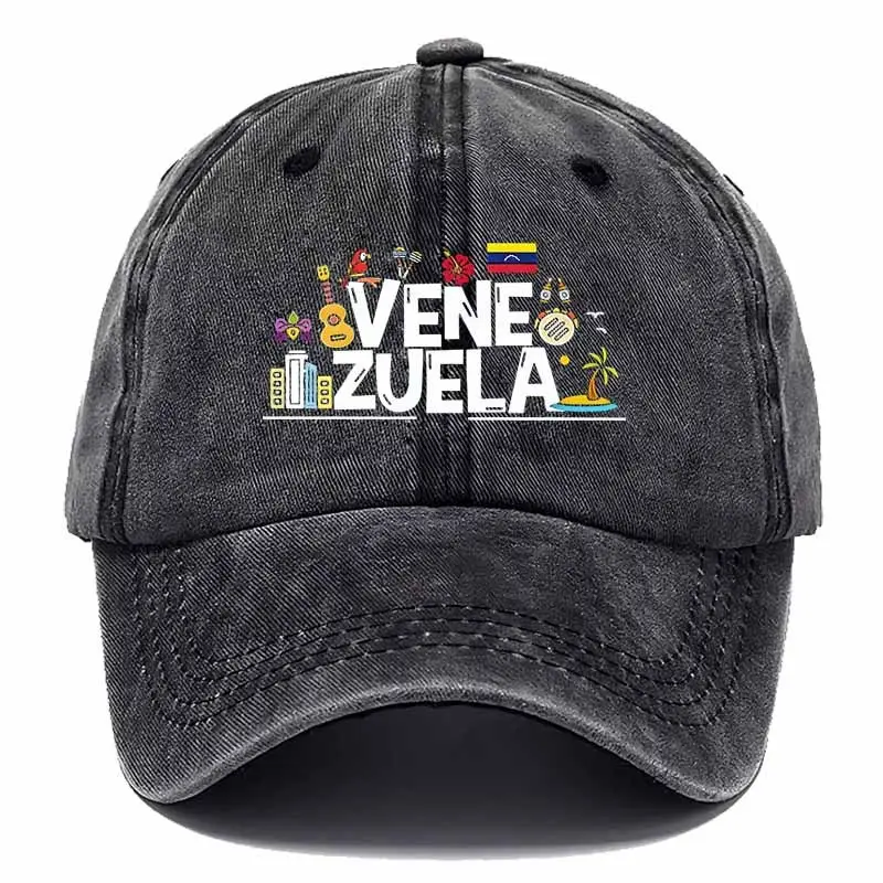 Ethnic Style Casual Sports Cap, Adjustable Breathable Outdoor Headwear for Adults, Cotton Novelty Hat for Travel & Adventure, All Seasons, Travel Hats