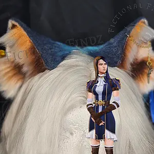 Caitlyn- 'The Sheriff of Piltover' Arcane Themed Cat ears