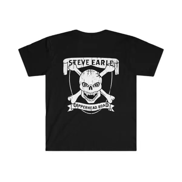 Vintage Steve Earle Copperhead Road Graphic Tee - Retro Country Music Shirt For Men And Women