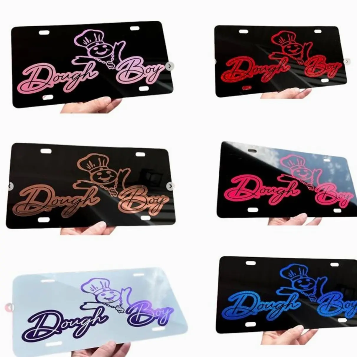 Dough Boy License Plate, Many options, truck accessories, Car tags, front license plate for trucks, custom license plate