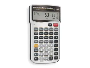 Calculated Industries Construction Calculator,6 Lx3 1/4 In W  4080