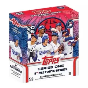 2025 Topps Baseball Series 1 MLB World Tour Tokyo Series Box