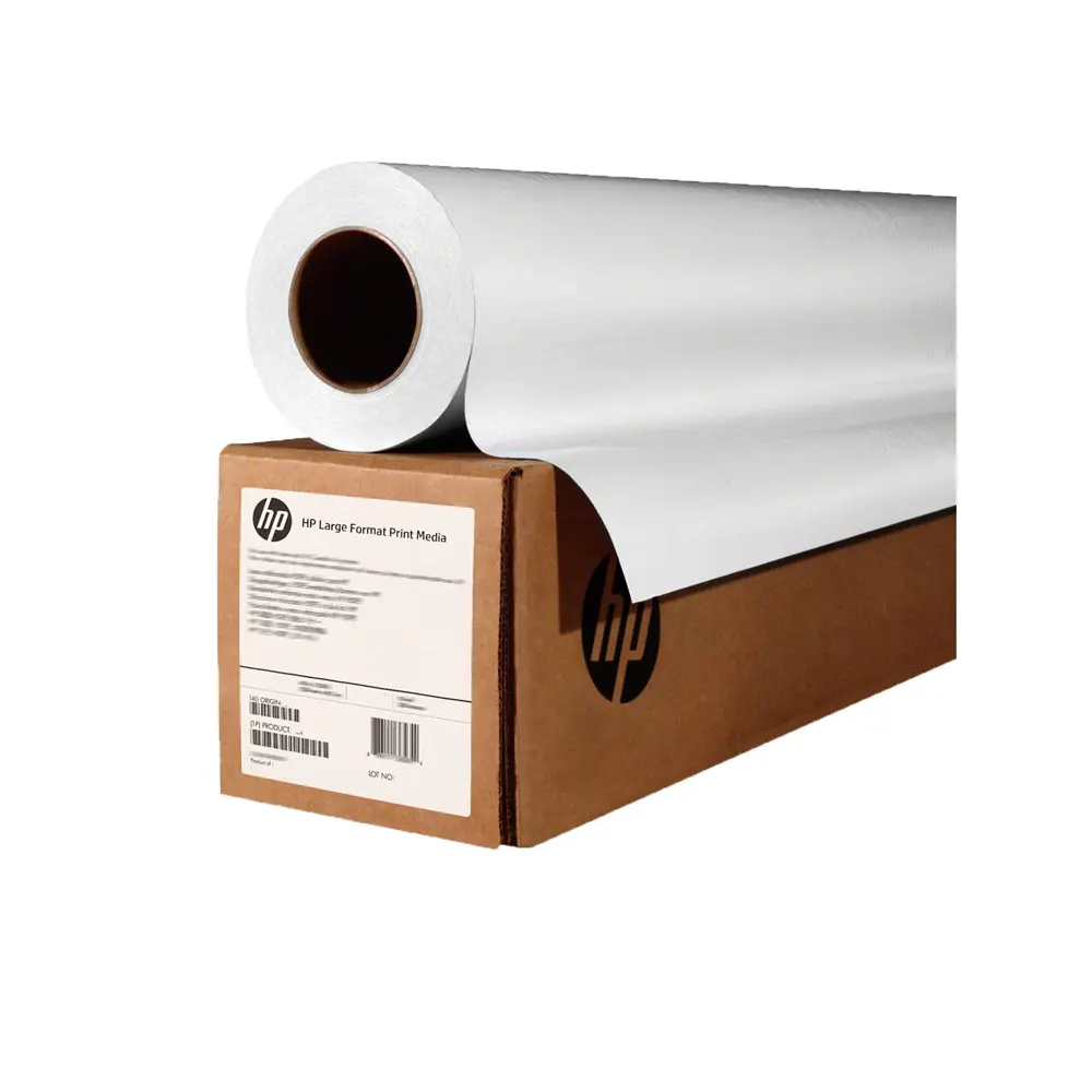 HP Bright White Inkjet Printing Roll Paper - 914x91.4m (36in x 300ft) Roll Form Media for Office Printers & Computer Equipment