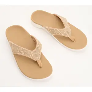 Revtialign Orthotic Textured Thong Sandals - Yumi Lakeside