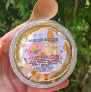 Banana Pudding Scoopable Wax Tin