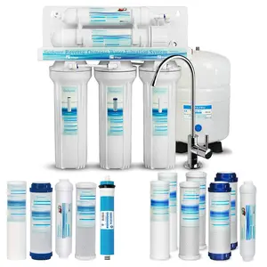 5-Stage Reverse Osmosis RO Drinking Water Filter System with Extra 7 Filters-75 GPD