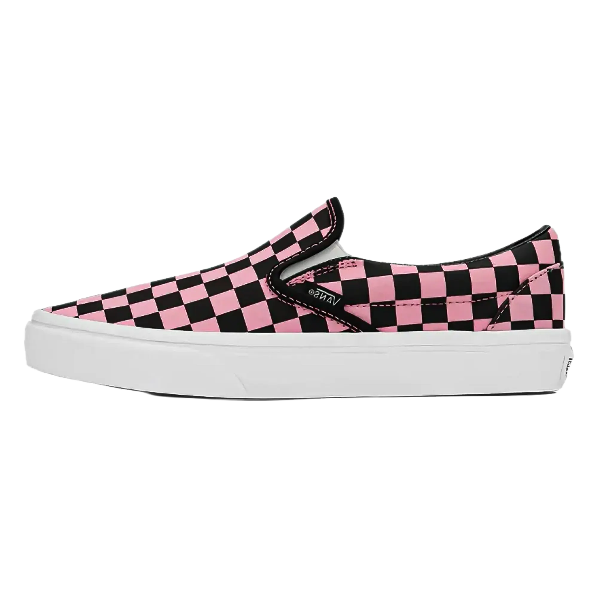 Classic Checkerboard Slip-On "Pop Pink Black" VN000D6YPIB