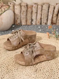 Women Sporty Sandals Thick Wedge Sole Breathable Mesh Lightweight Comfortable Summer Walking Shoes Fashion New