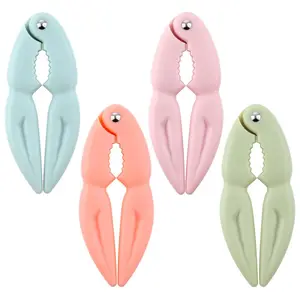 4Pcs Multicolored Portable Efficient Crab Crackers and Tools Seafood Utensils for Eating Crab Leg Crab Claw and Lobster