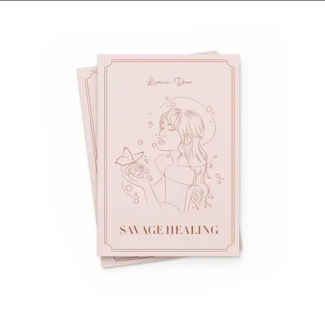 Savage Healing: Heartbreak, Rejection, Insecurities & Self-love Pep talks Inner Child healing book self-help for women personal growth Deluxe Career P