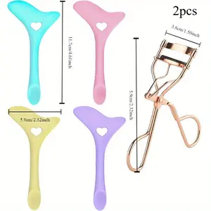 Beauty tool eyelash clip without meat curl eyelash curling auxiliary device portable eyeliner eye shadow auxiliary tool multi-function eyelash device auxiliary magic instrument eye makeup tool