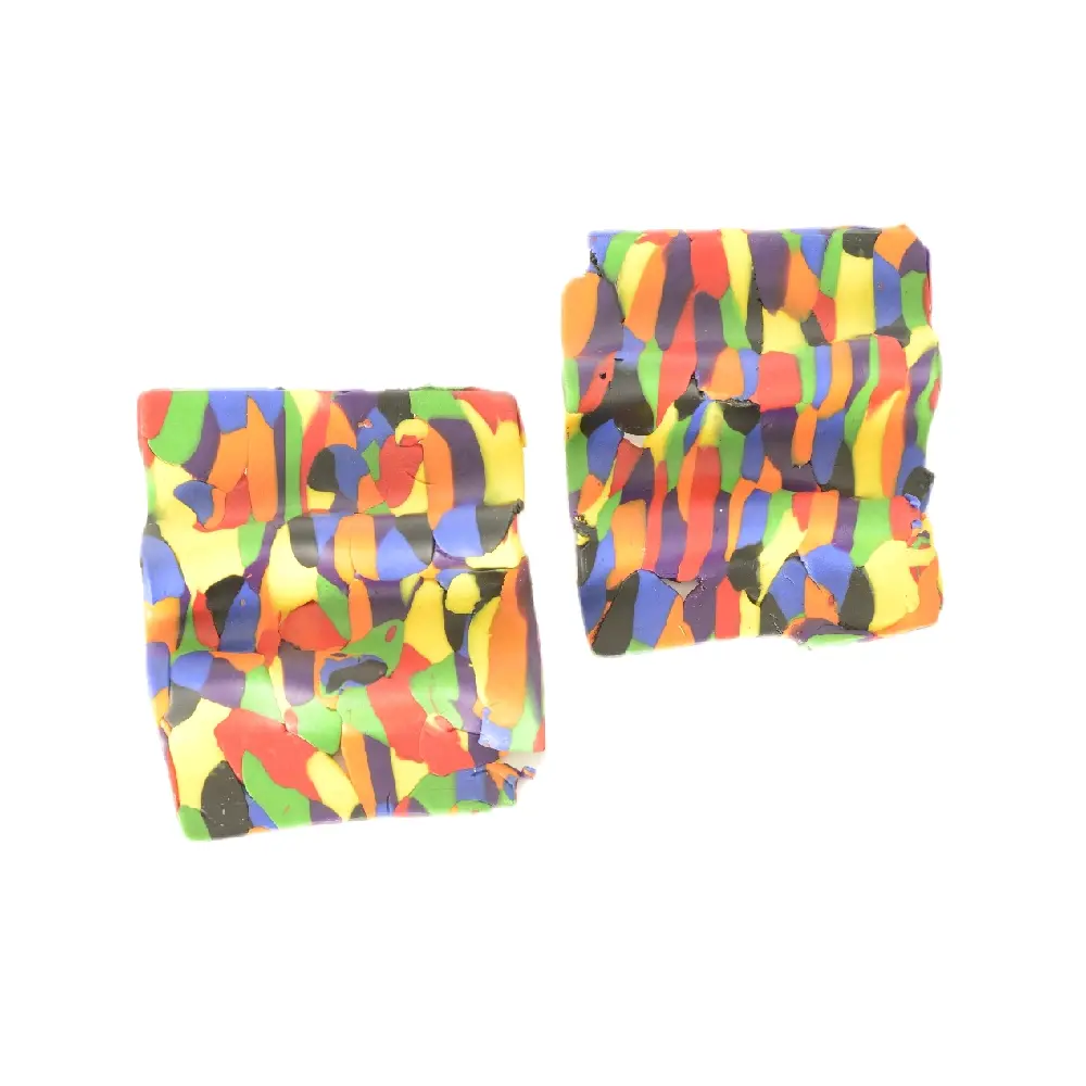 LYNDSAY -Chromatic Shift, Polymer Clay, Statement Earrings