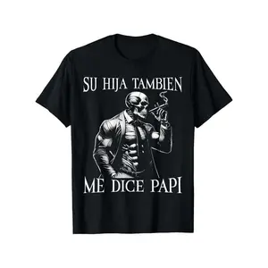 Calacas Chidas Gym Humor: Men'S & Women'S Sarcasm T-Shirt - 100% Cotton, Lightweight & Breathable, Black With Bold Mexican Skull Graphic, Round Neck, Sizes S-XXXL - Perfect For Casual Wear, Allseason Clothing | Graphic Tshirt | Machine Washable Shirt Top