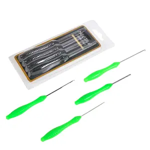 Plastic Bait Needle Set for Carp Fishing Hooks, Rigging Needles, Drill Bits, Tool Accessories for Making Fish Lures