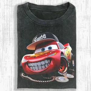 Vintage #Mcqueeenn cars T-Shirt, Funny Movie TEE, Y2k Shirt, Gift For Men Women, Fantasy Ring Movie Unisex Shirt