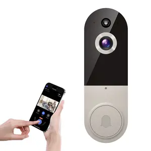 1080p Video Doorbell Camera Wireless, Smart AI Human Detection, 2-Way Audio, FHD Live View, 2.4G WiFi Only, Night Vision, Cloud Storage, Battery Powered, 100%Wire-Free, Indoor Outdoor Surveillance Cam for Home Security System