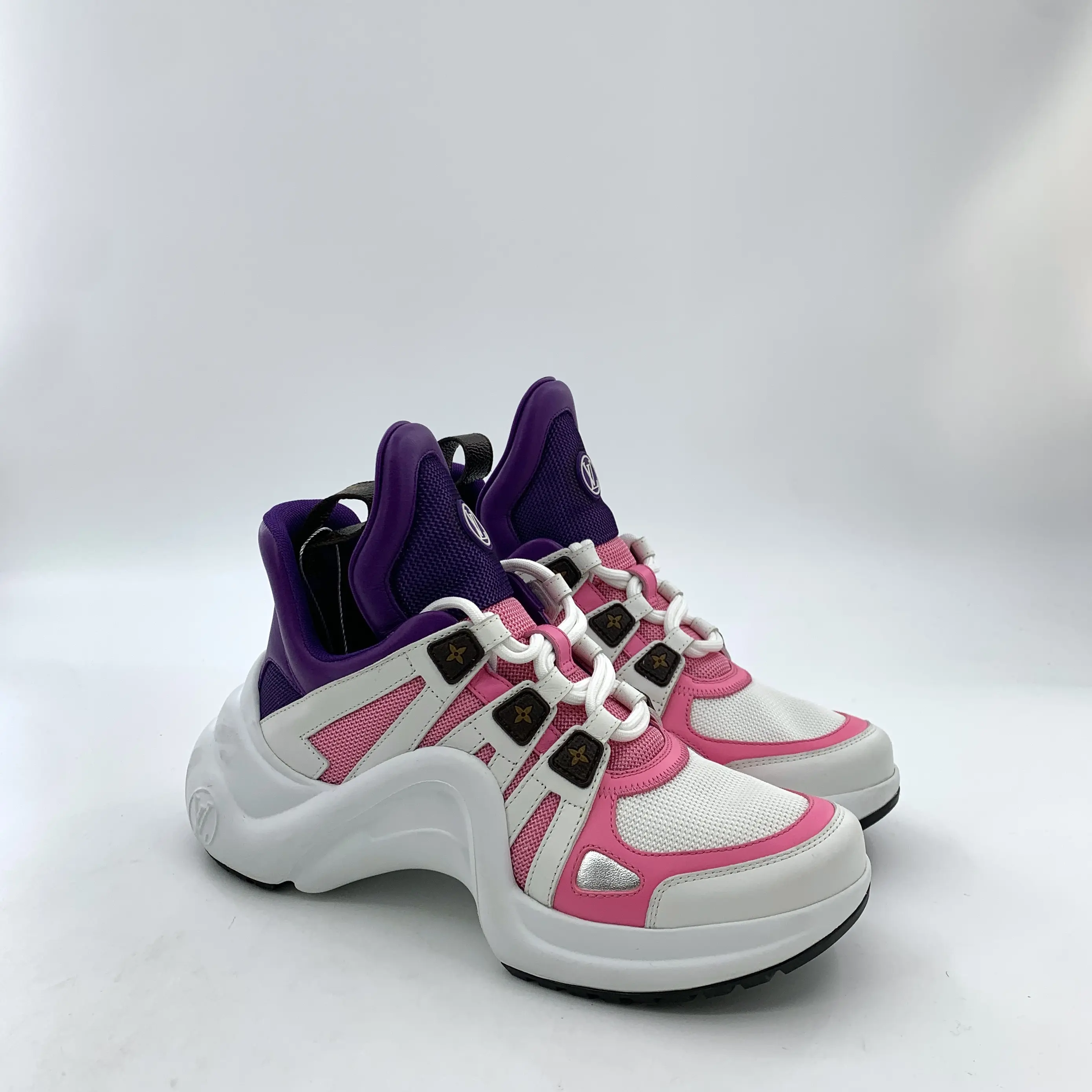 RDLTS- Louis Vuitton Archlight Colorblock Logo Sneakers Size US 6.5