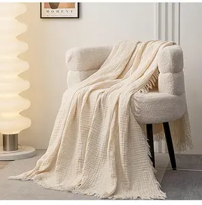 Homyo Signature Class A Cotton Blanket Multipurpose Soft Cozy Home Essential for Cozy Living