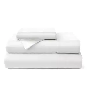 Cosy House Collection 100% Rayon Derived from Bamboo Bed Sheets Set - White, Twin