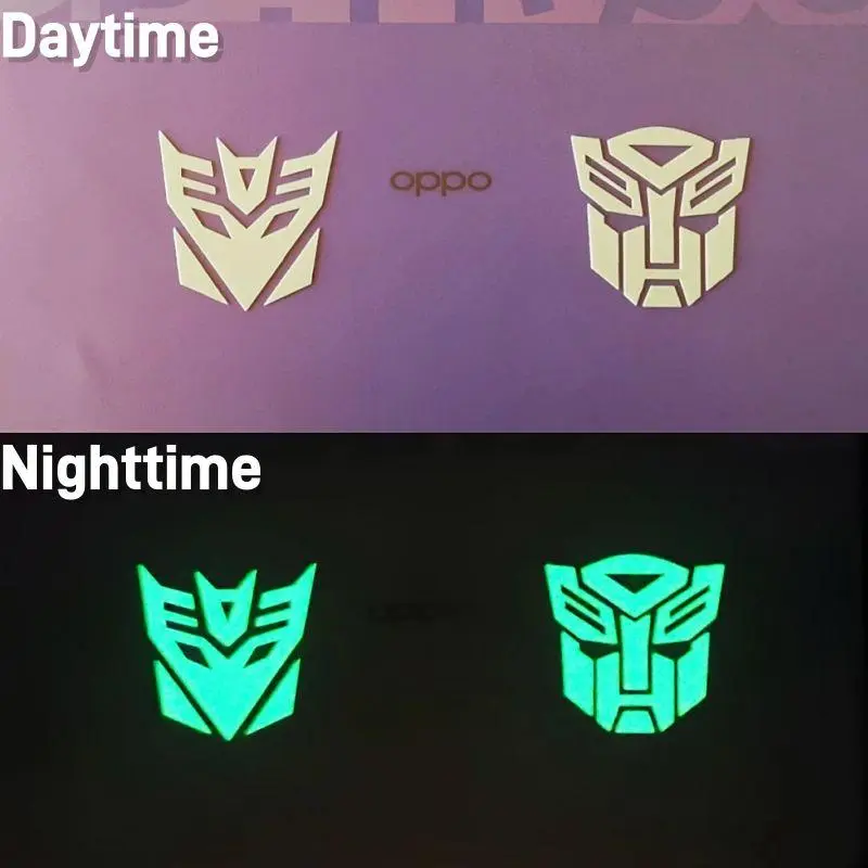 Car Stickers Transformers Autobots Reflective Decoration For Fuel Tank Cap Trunk Bumper Motorcycles Helmet Laptop Phone D50