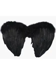 Mini Angel Wings - Feather - Costume Accessory - Cosplay - One Size - 2 Colors