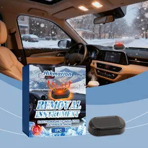 Solar-Powered Frost & Snow Removal Device, Winter Car Windshield De-Icing System, Essential Vehicle Accessory for Cold Weather