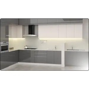High Gloss MDF Panels - Gray