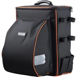 VEVOR Welding Backpack, 25.2L Welder Backpack for Tools and Helmet, 1680D High - Density Polyester Extreme Gear Pack with Helmet Bag, Multi - Purpose Gear Storage Bag for Welding, Outdoor Camping, HikingVEVOR Super Brand Day