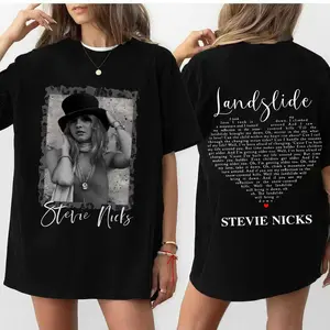 Vintage Stevie Nicks  2 Side Unisex Tshirt Hollywood, Don't Be A Lady Be A Legend Shirt, Retro 90s Stevie Nick Tour Shirt, Gift for Men for Woman