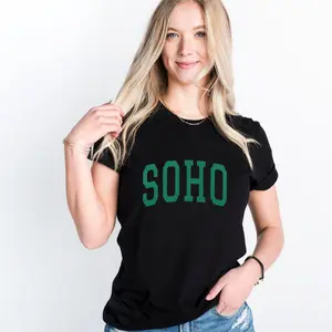 Soho T-Shirt Sweatshirt Collegiate Crewneck Sweater Unisex
