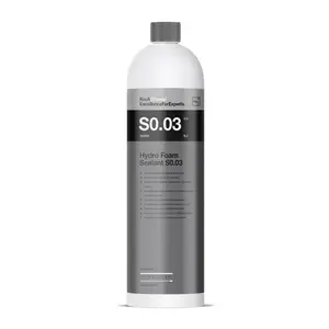 Koch Chemie Hydro Foam Sealant S0.03 | High Dilution Efficiency for Sprayer and Foam Lance | Safe on Paint Glass and Exterior Plastics | Faster Drying and Gloss Spray On Rinse Off Protection | 1 Liter