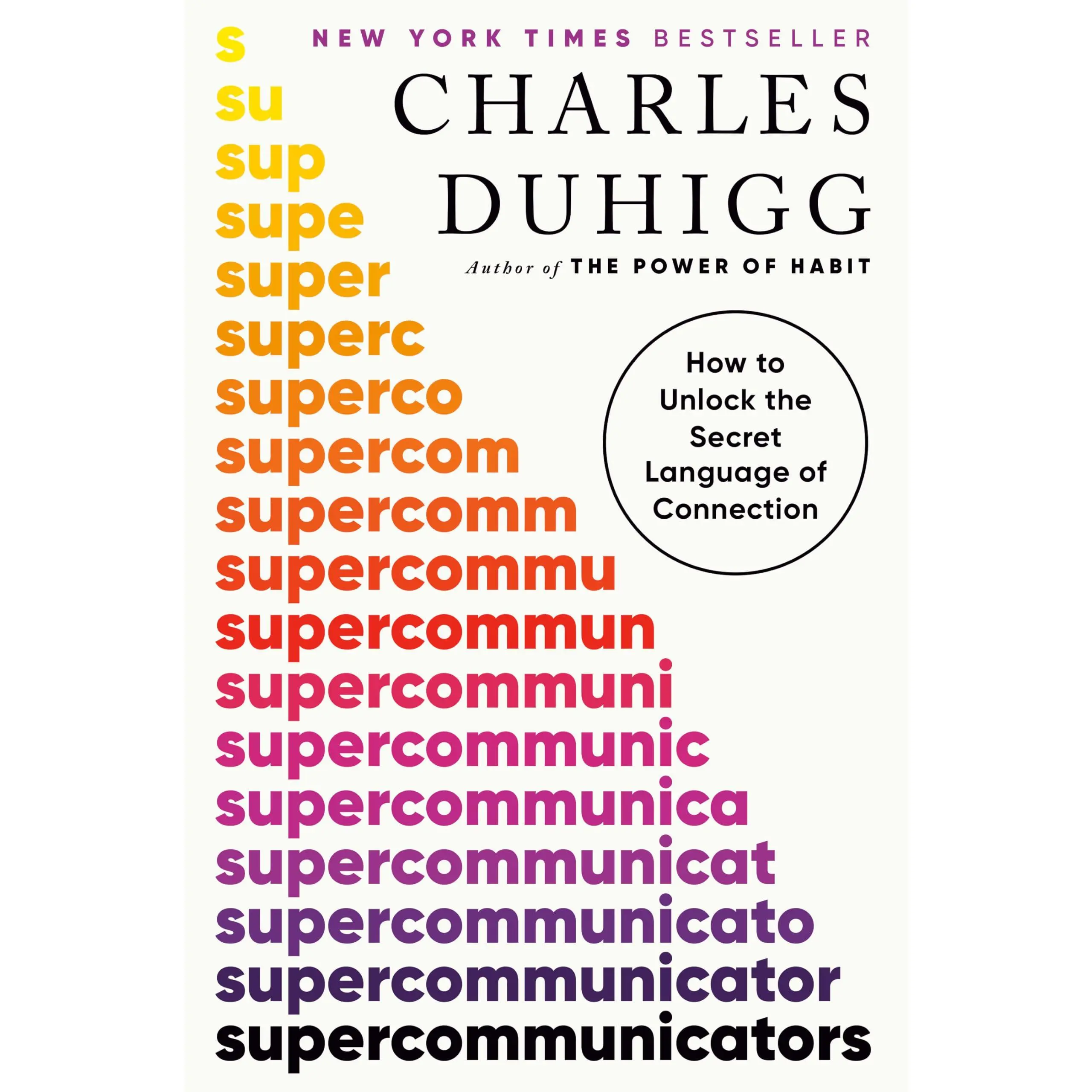 Supercommunicators: How to Unlock the Secret Language of Connection -- Charles Duhigg - Hardcover