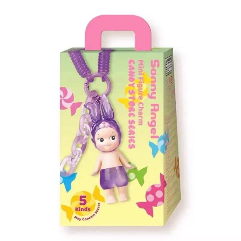 Sonny Angel Blind Box Gift, Candy Animal Looking Back Cat Life Lucky Kiss Kiss Love Collectible Figure